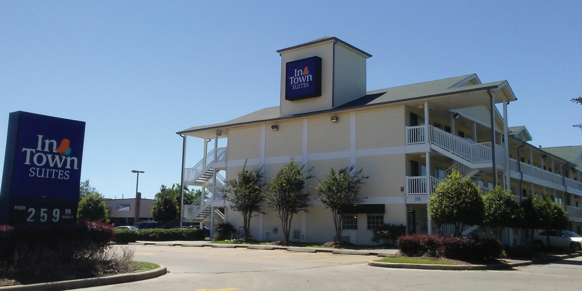 Intown Suites Extended Stay Houston Tx - Westchase Exteriör bild